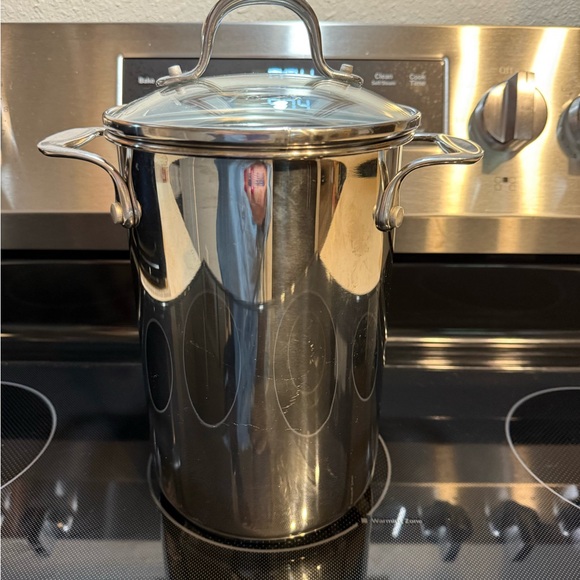 Stainless steel asparagus steamer by Crate and Barrel - Picture 3 of 3